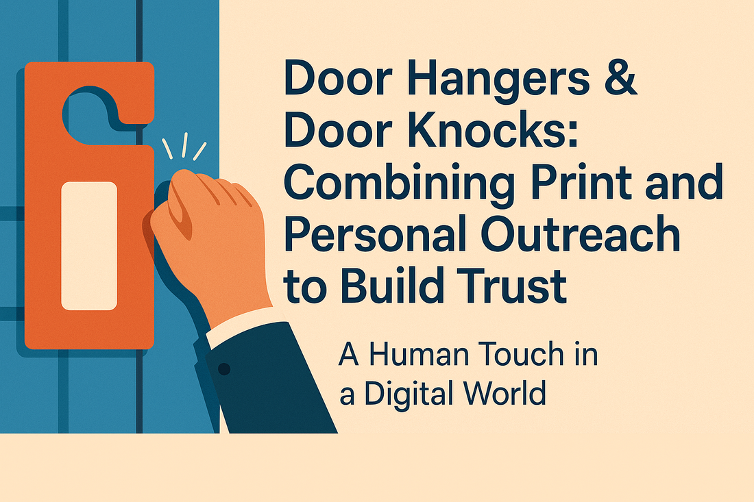 Door Hangers & Door Knocks: Combining Print and Personal Outreach to Build Trust